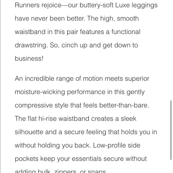 ZYIA Pants & Jumpsuits Zyia Red Lined Battleship Pocket Drawstring